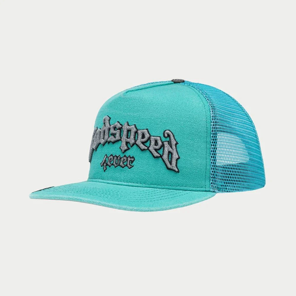 GS Forever Trucker Hat Teal Washed