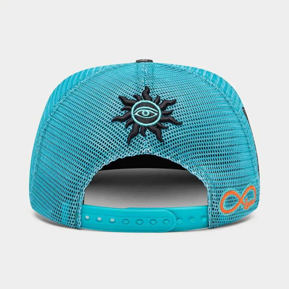 GS Forever Trucker Hat Teal Washed
