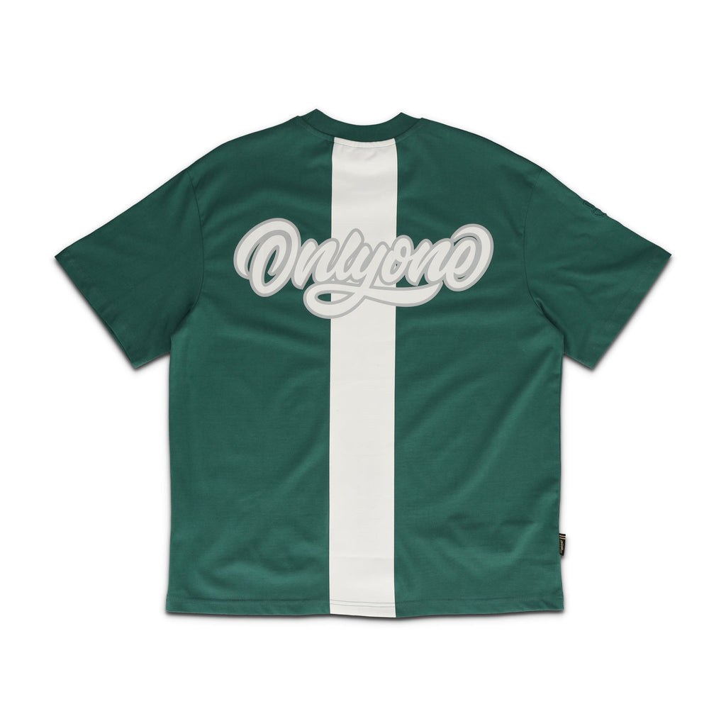 Only One Velocity Stripe Green Turf Tee