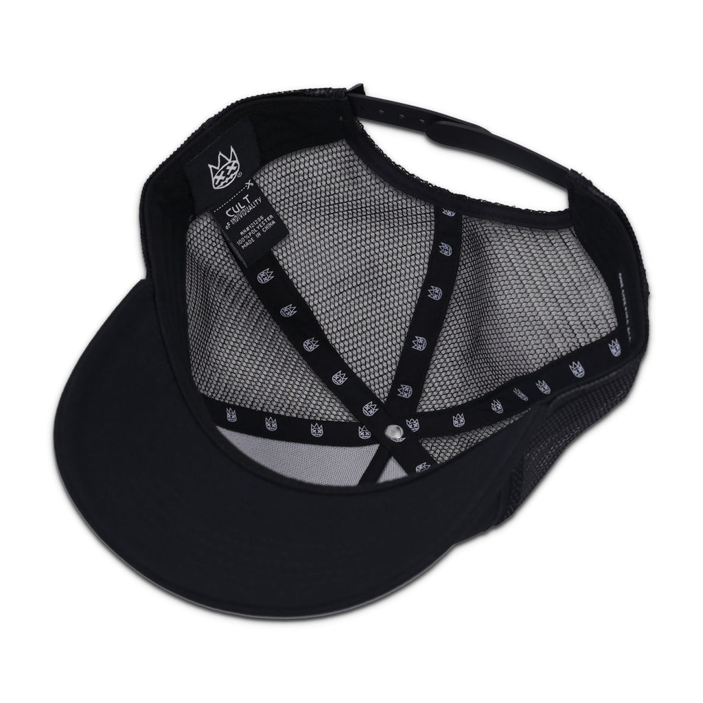 Crystal Cult Script Logo Hat Black