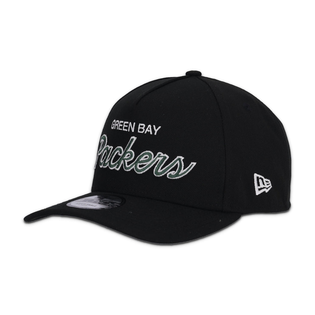 9 Forty A Frame Snapback Hat Black
