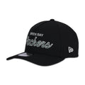 9 Forty A Frame Snapback Hat Black