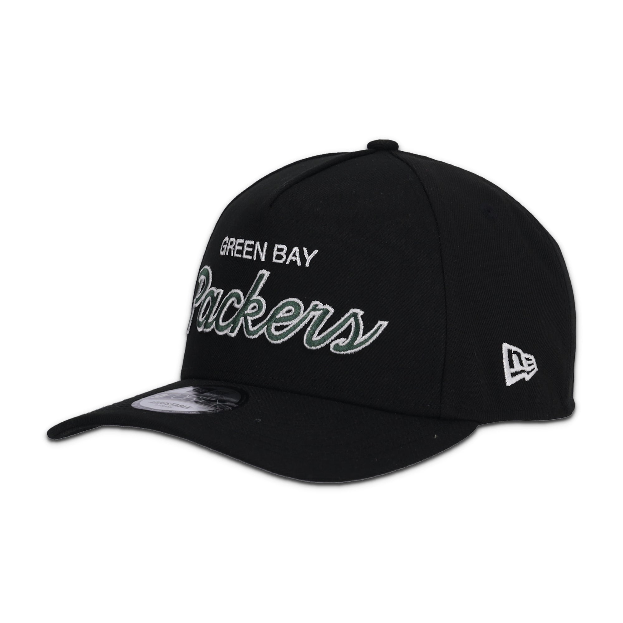 9 Forty A Frame Snapback Hat Black