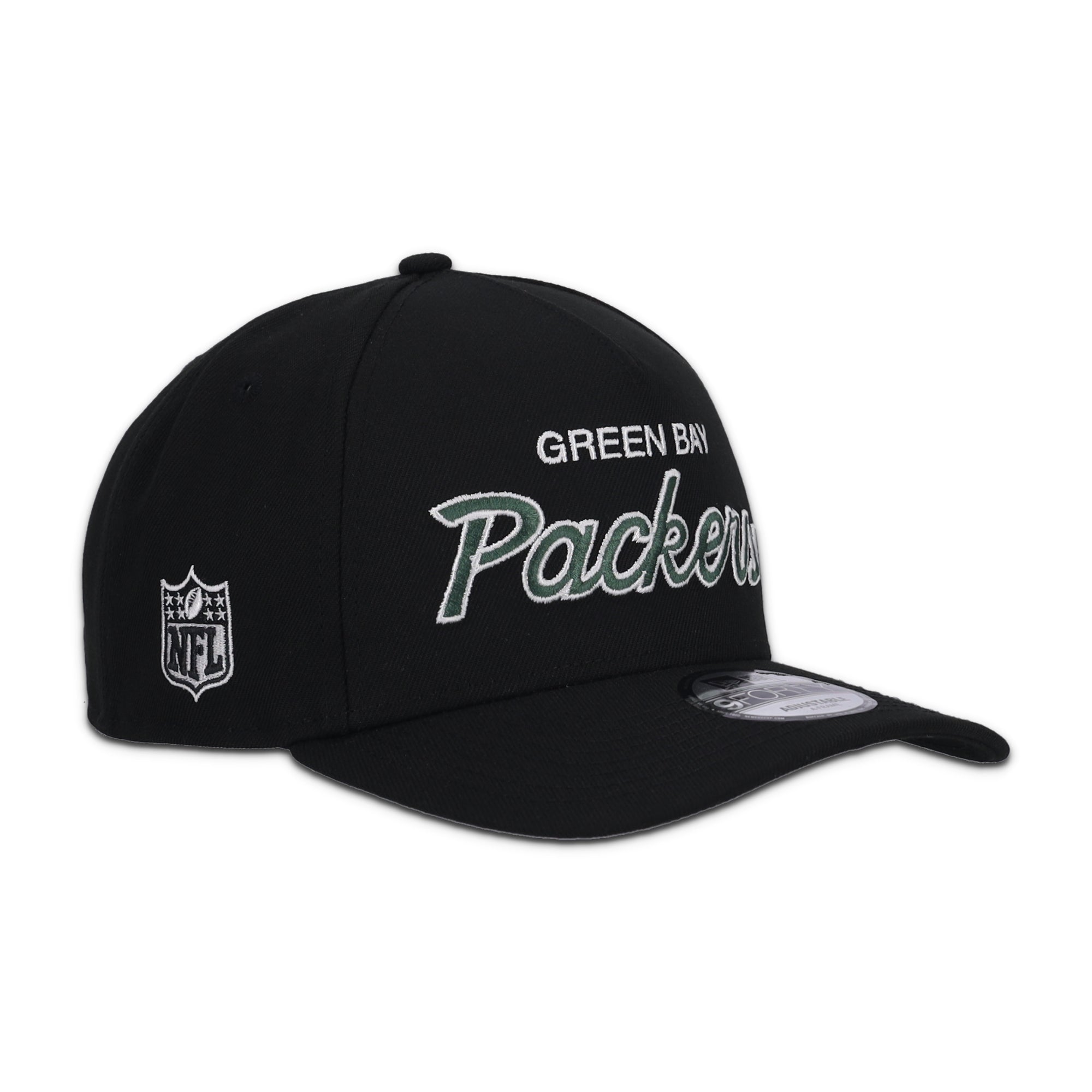 9 Forty A Frame Snapback Hat Black