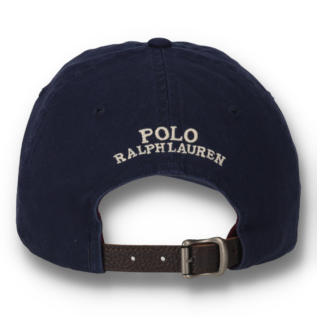 Polo Bear Twill Ball  Navy Cap