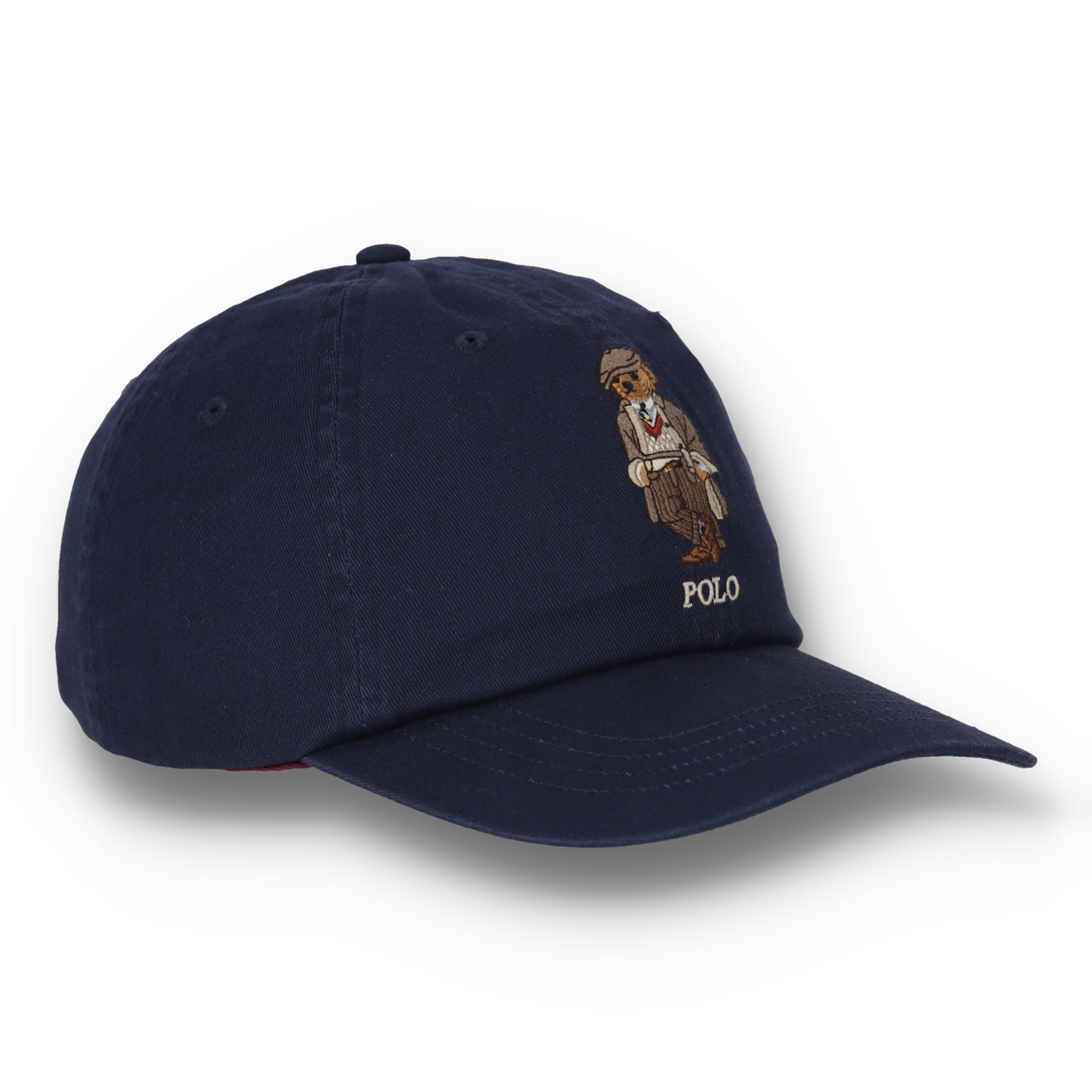 Polo Bear Twill Ball  Navy Cap