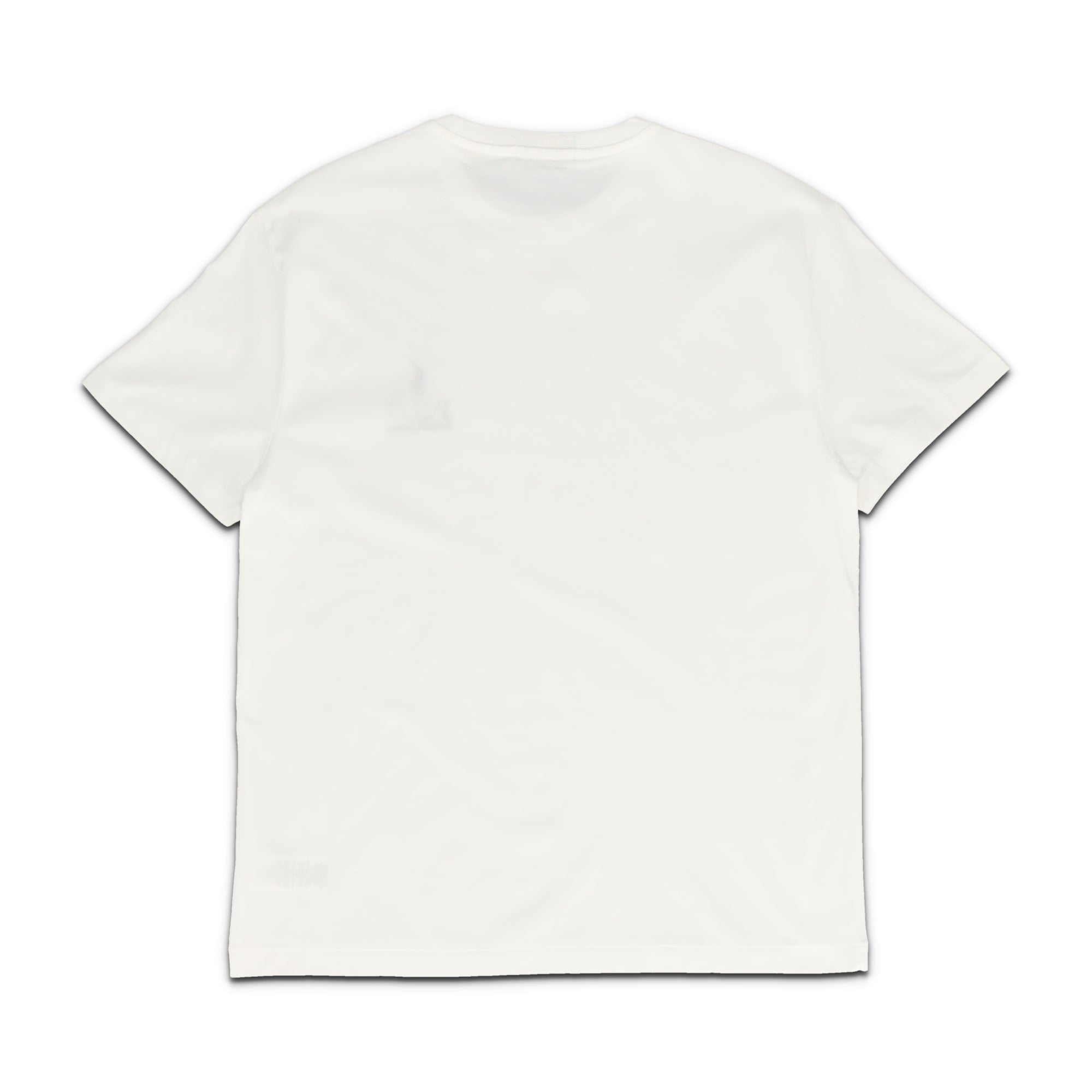 Classic Fit Logo Jersey White Tee