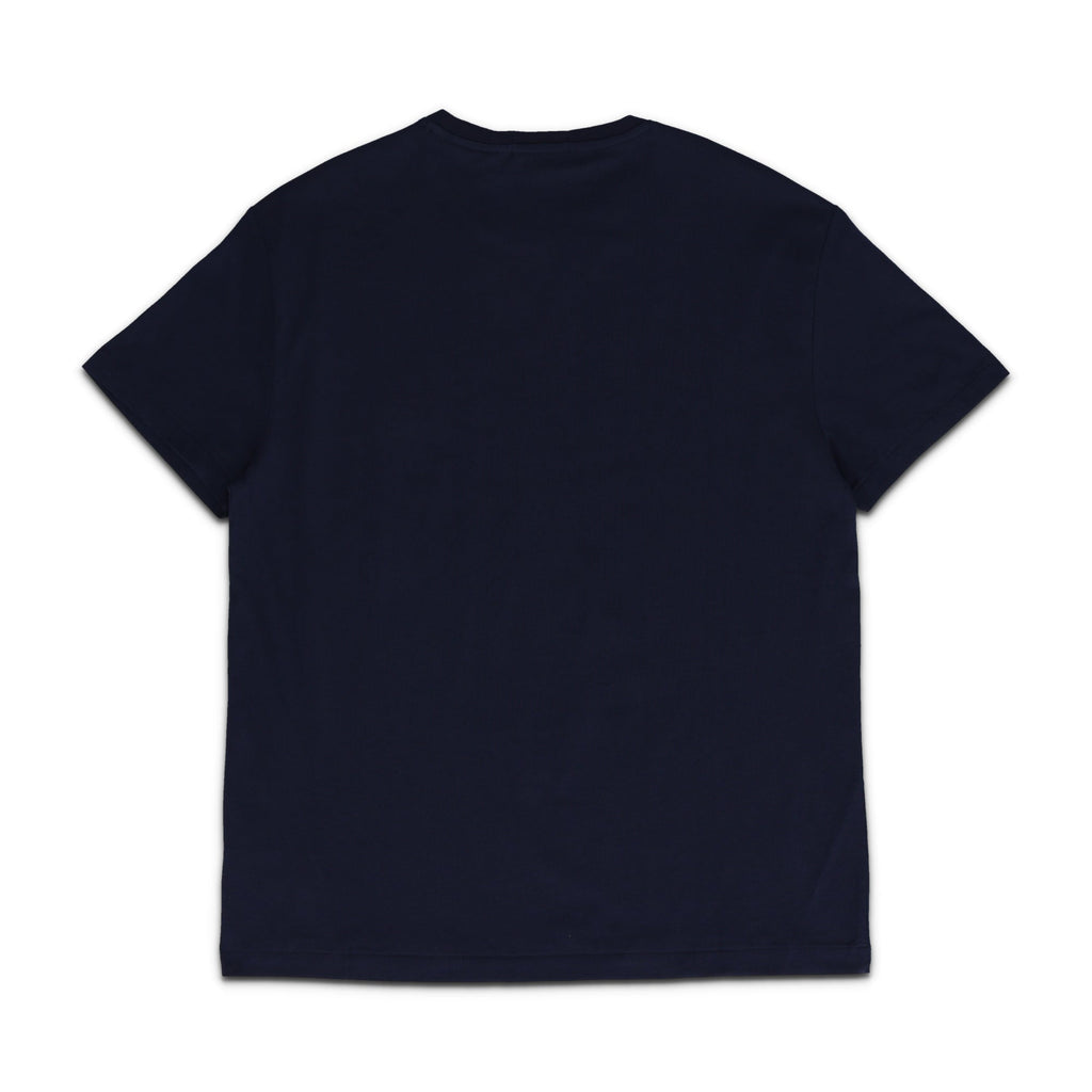 Classic Fit Logo Jersey Navy Tee