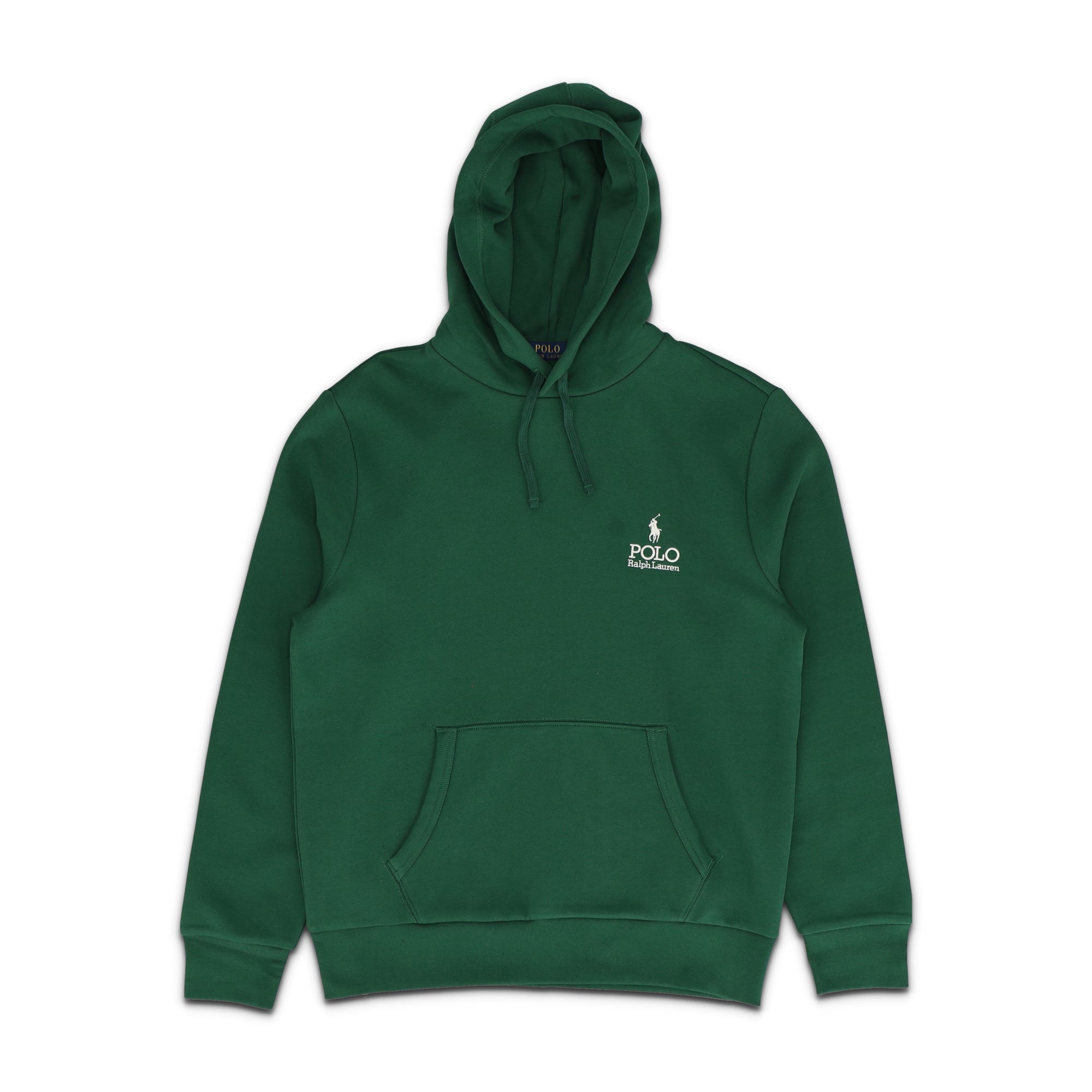 Logo Fleece Green Hoodie
