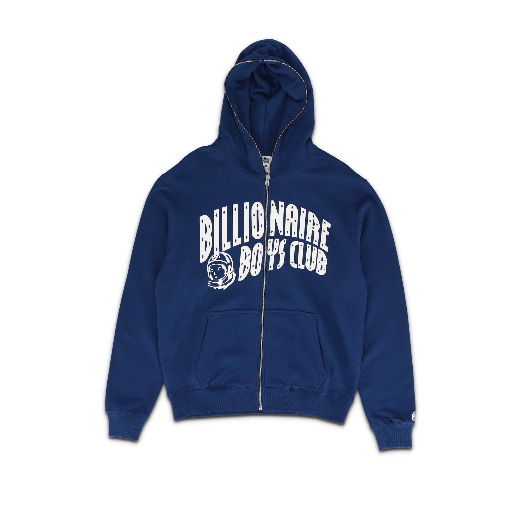 BB Curve Zip Navy Hoodie