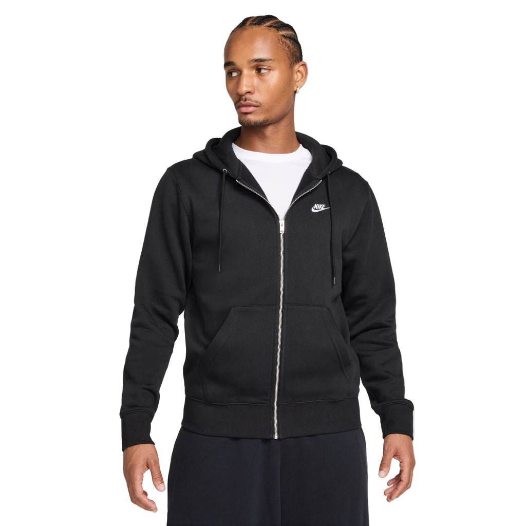 Nsw Club Full Zip Fleece Hoodie Black