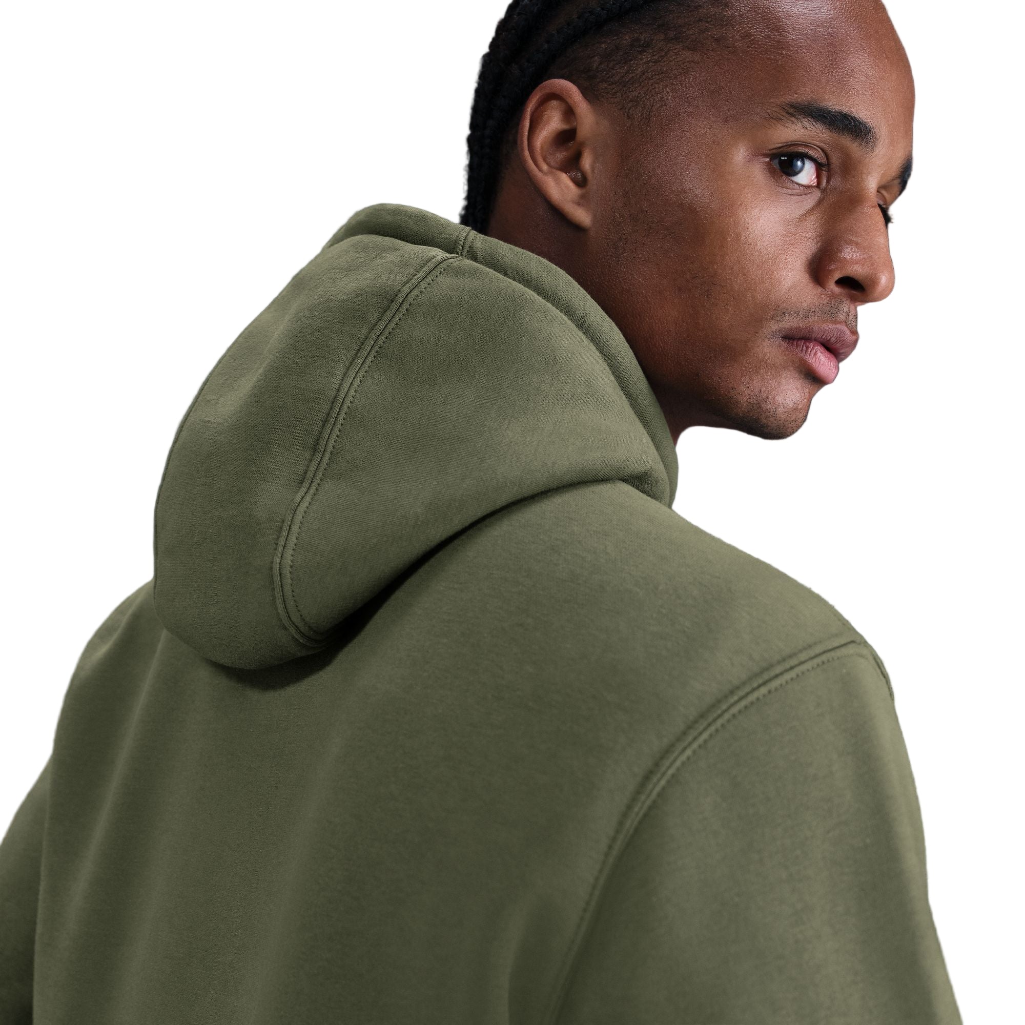 Nsw Club Full Zip Fleece Hoodie Brown