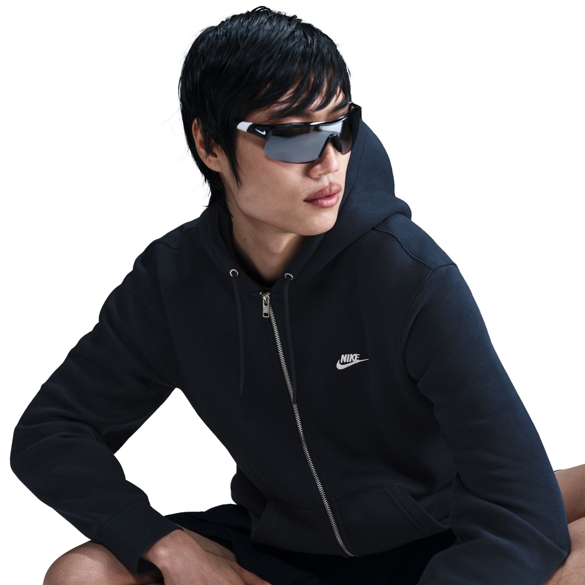 Nsw Club Full Zip Fleece Blue Hoodie