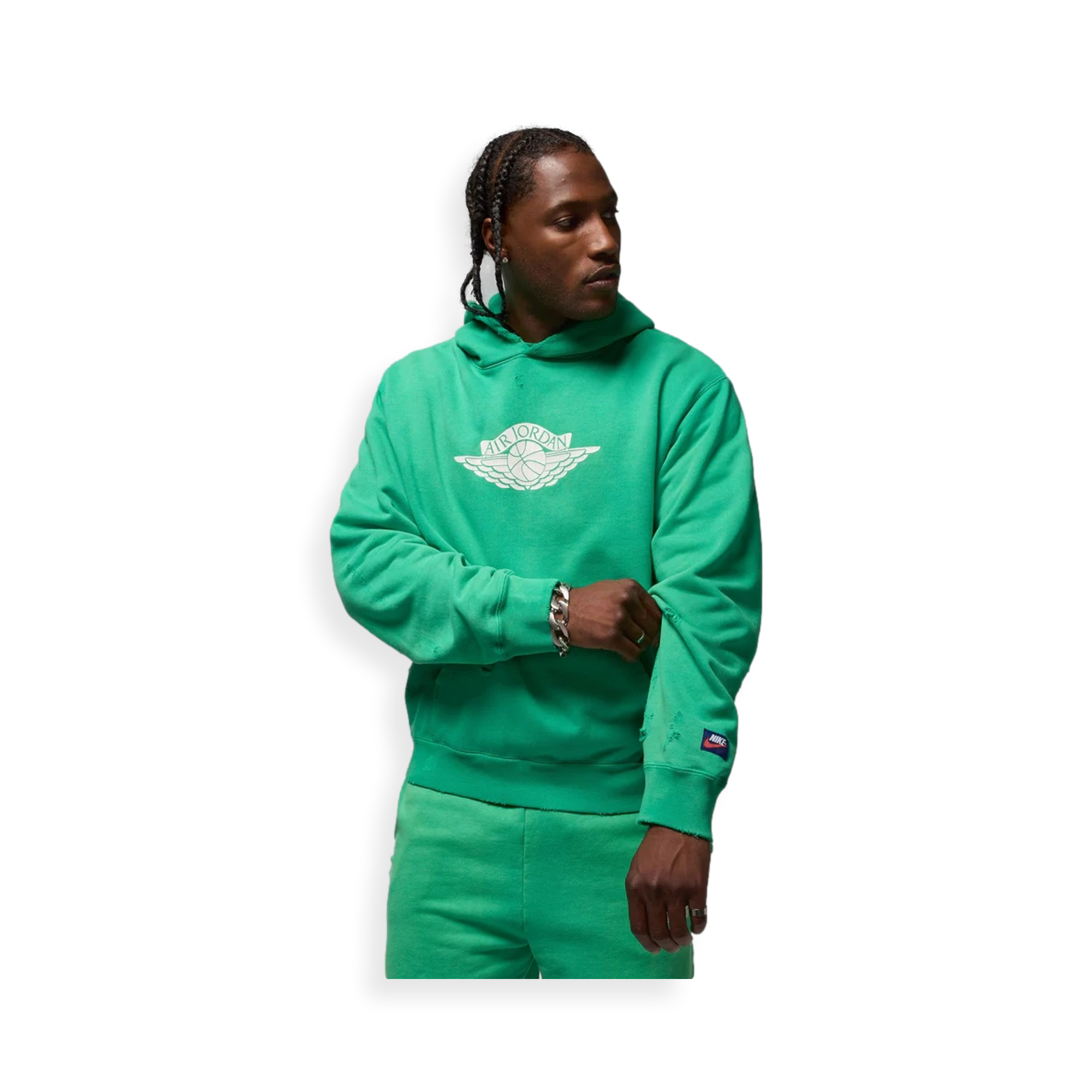 Rare Air Fleece Green Pullover Hoodie