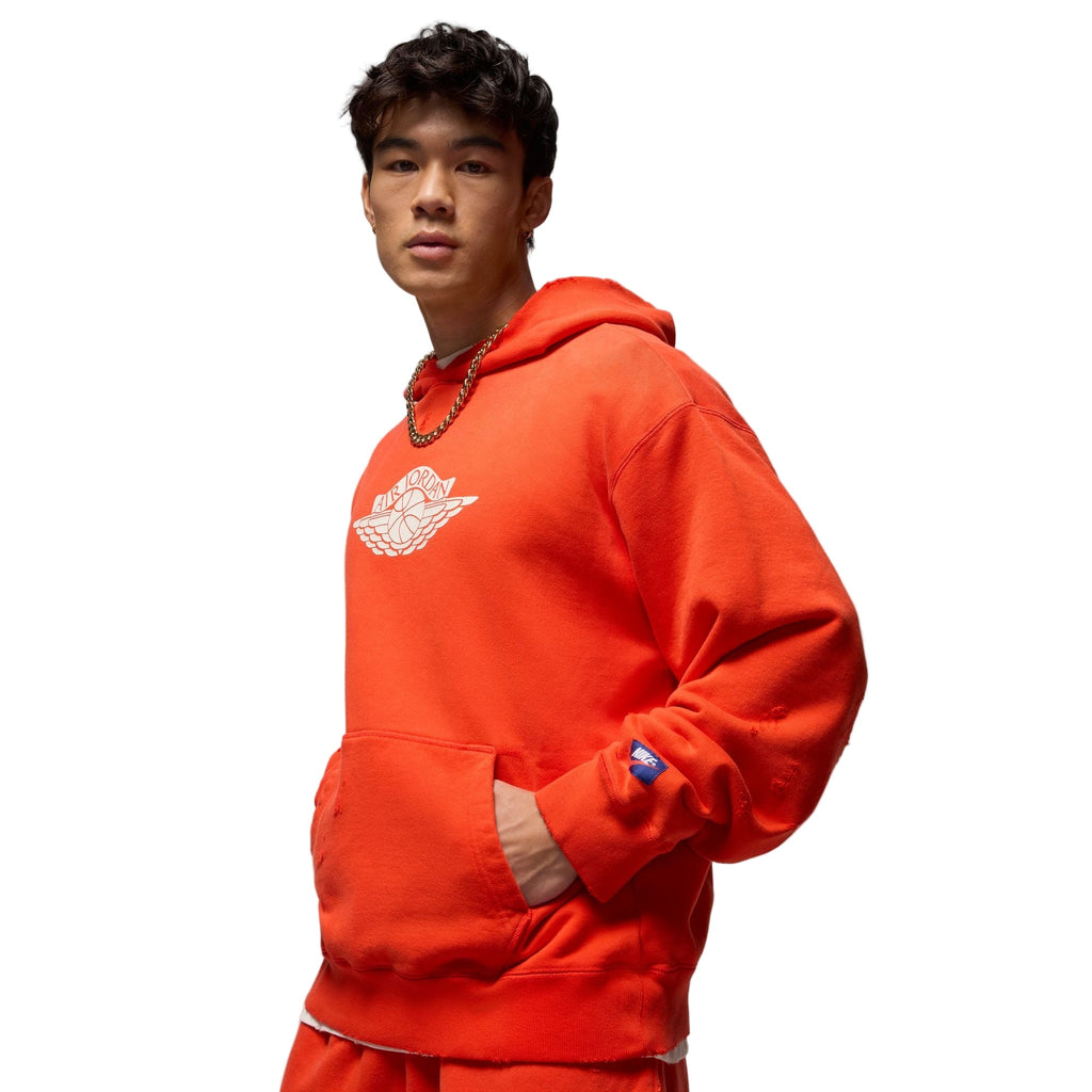 Jordan Rare Air Fleece Pullover Hoodie Red