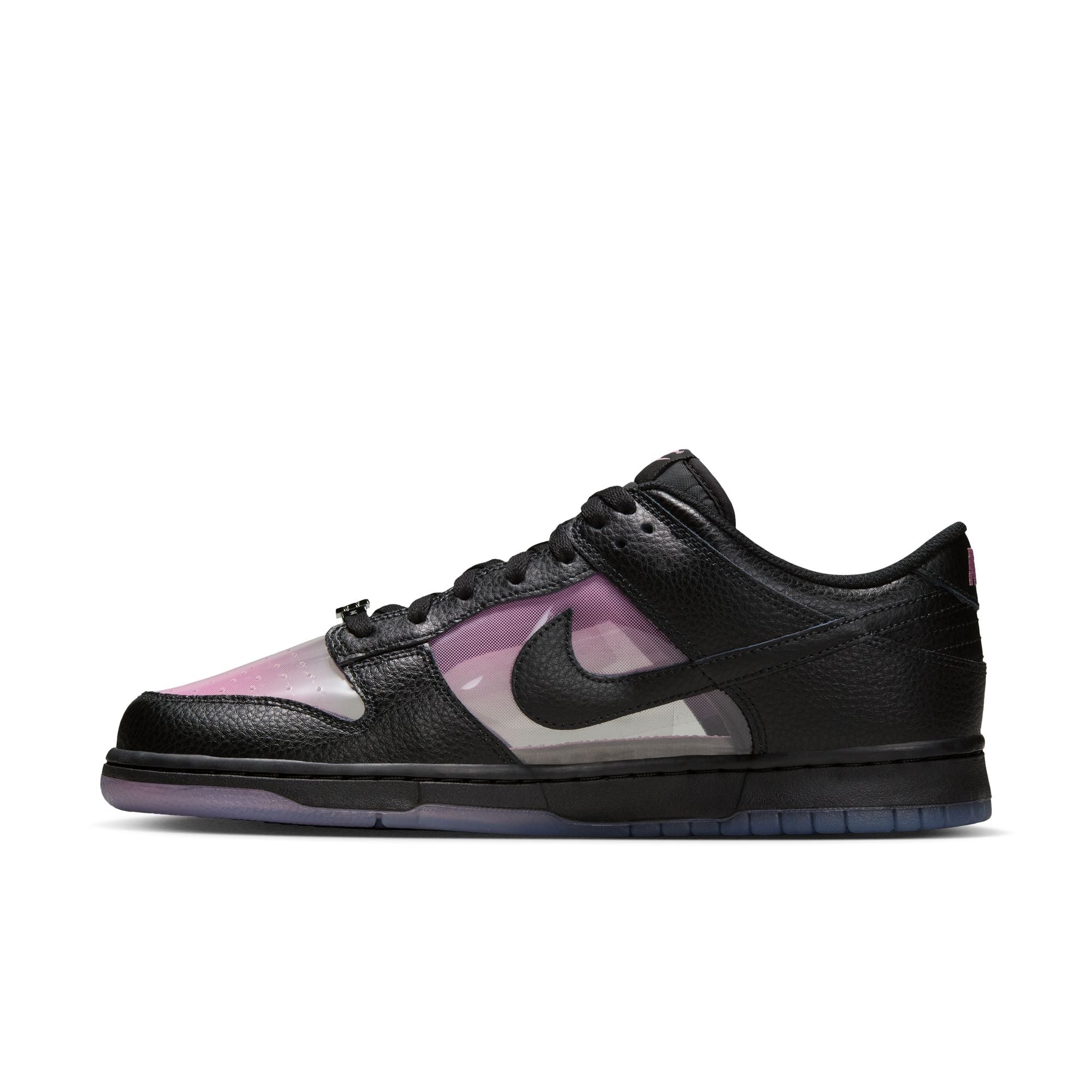 Dunk Low Black and Pink Rise