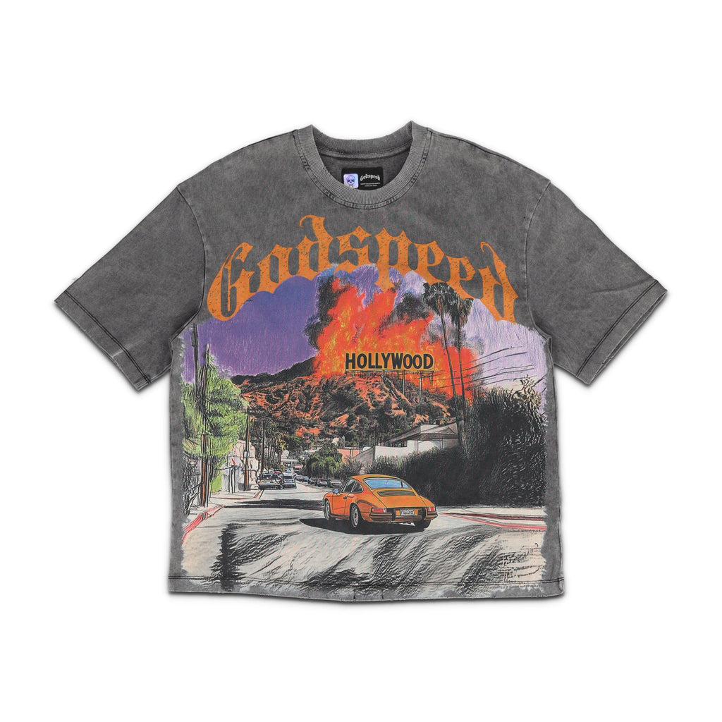 Los Scandalous Grey Wash Tee