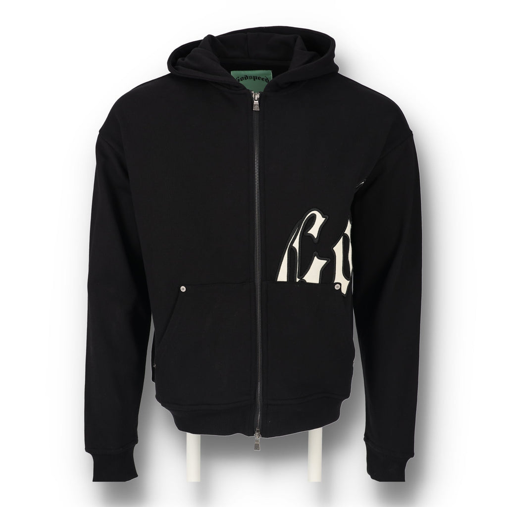 OG Logo Sweatsuit V2 Black Full Zip Pullover