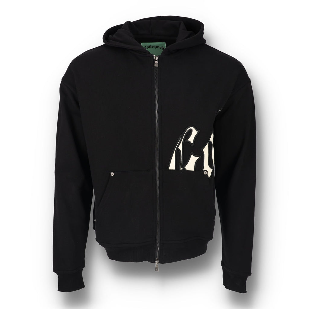 OG Logo Sweatsuit V2 Black Full Zip Pullover