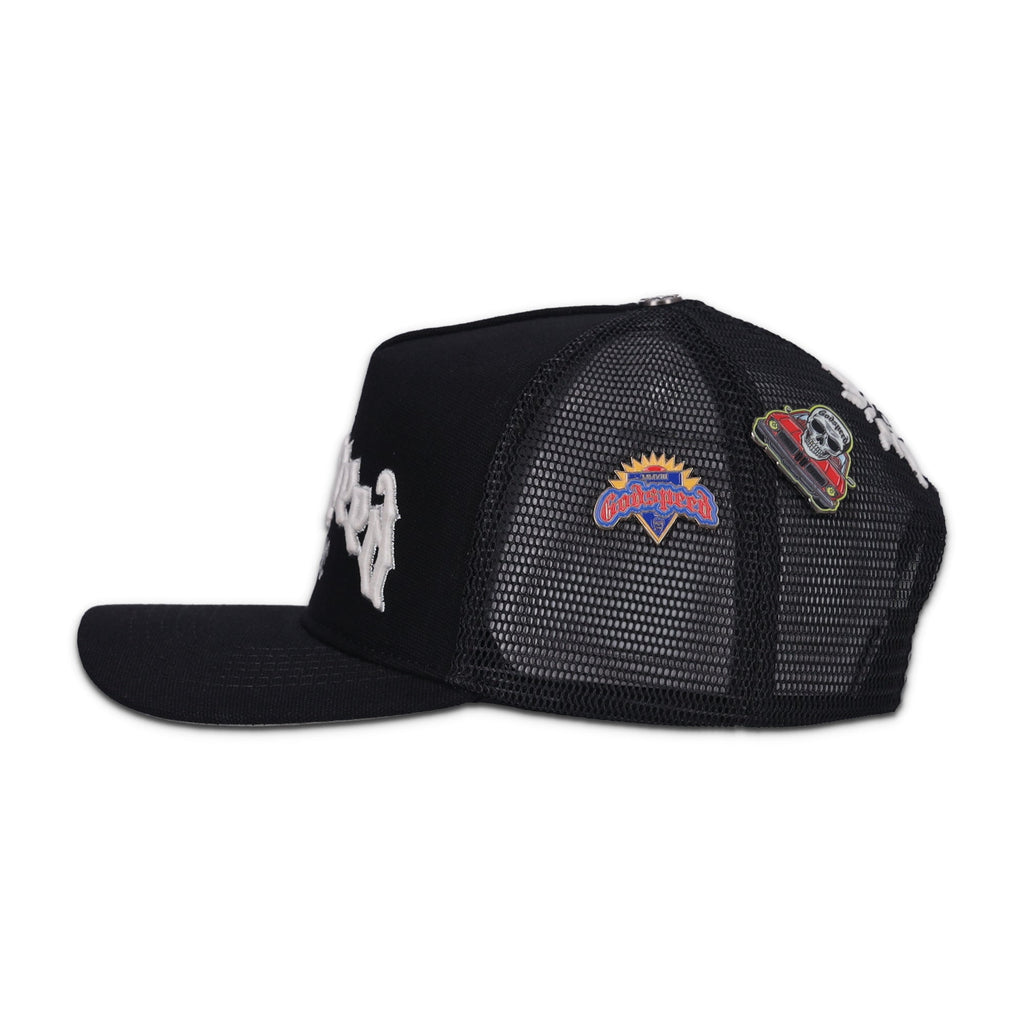 Gs Forever Trucker Hat Black White( wrong)
