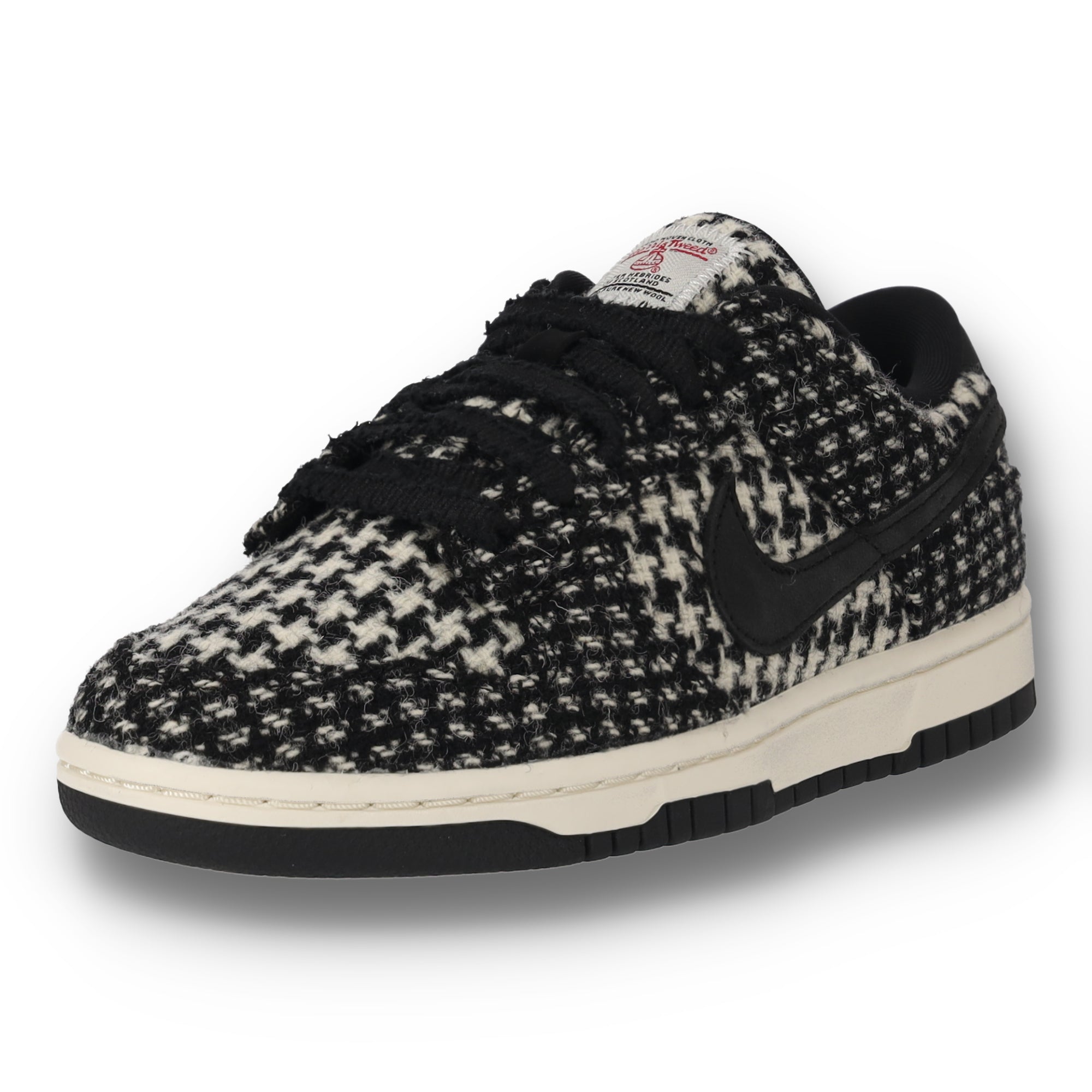 Dunk Low x Harris Tweed  Black and Phantom