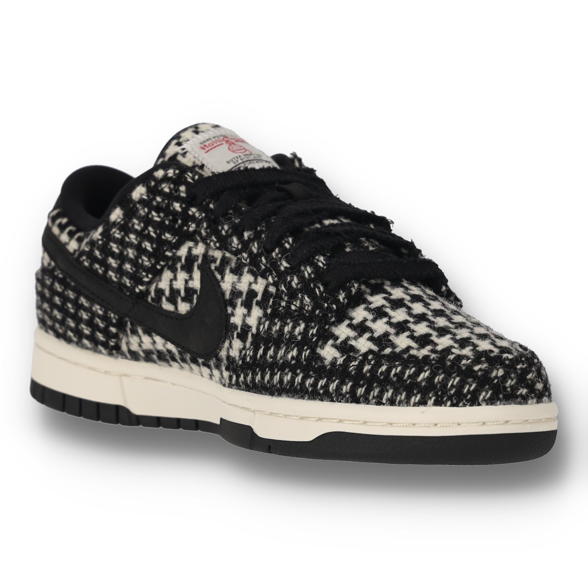Dunk Low x Harris Tweed  Black and Phantom