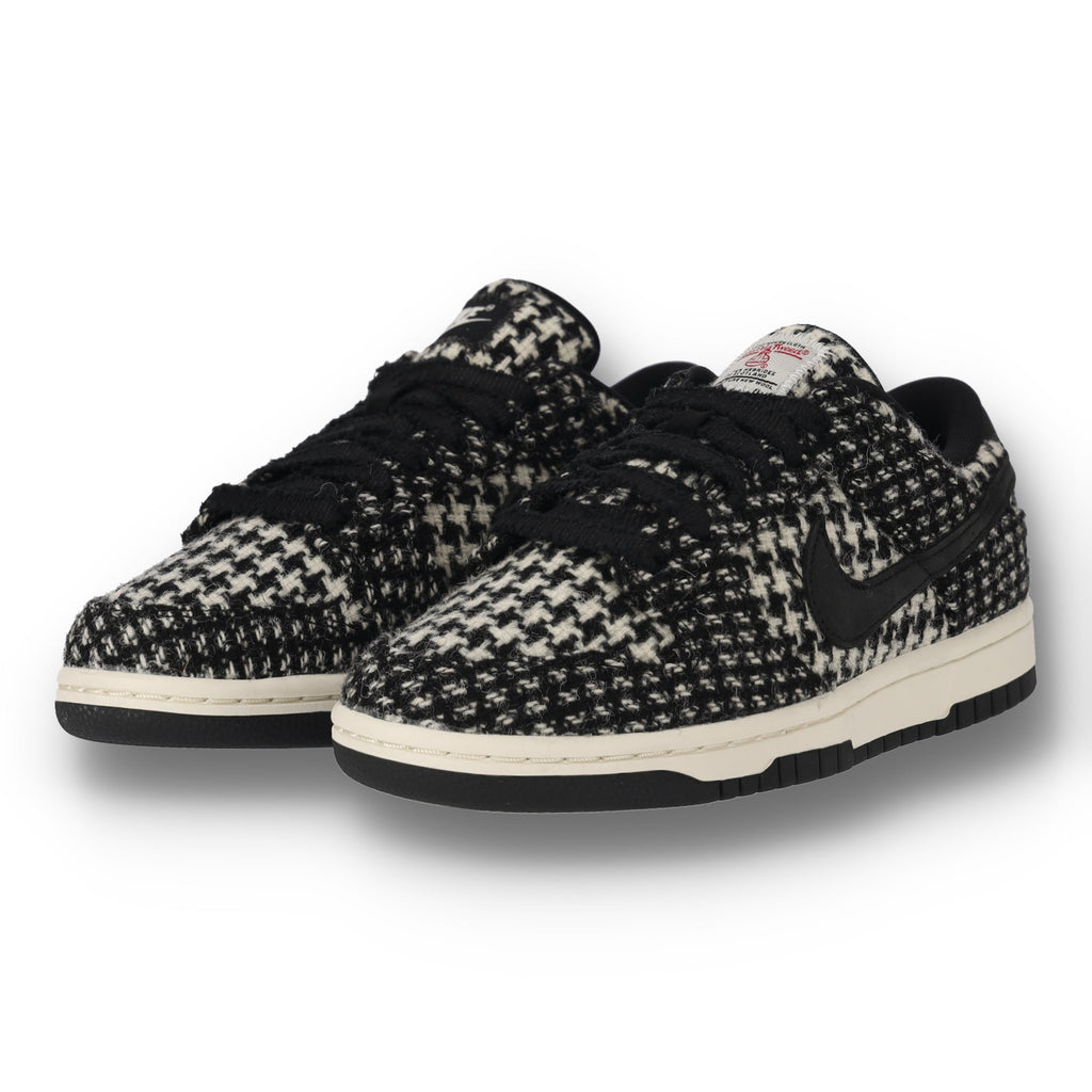 Dunk Low x Harris Tweed  Black and Phantom
