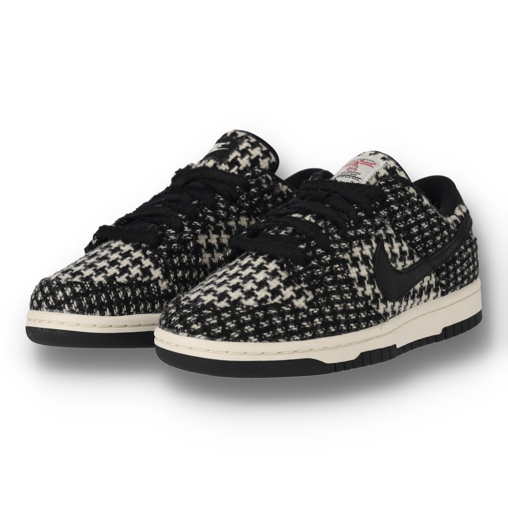 Dunk Low x Harris Tweed  Black and Phantom