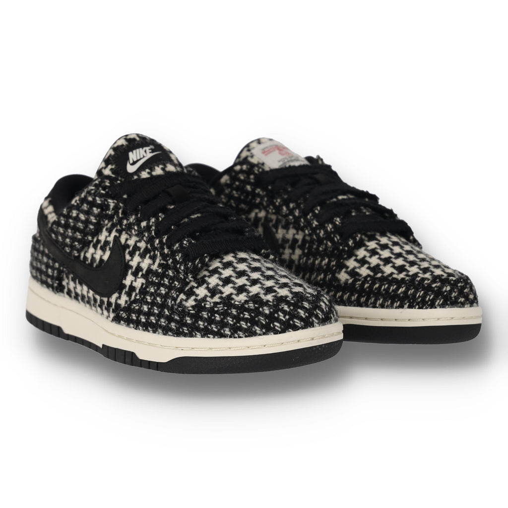 Dunk Low x Harris Tweed  Black and Phantom