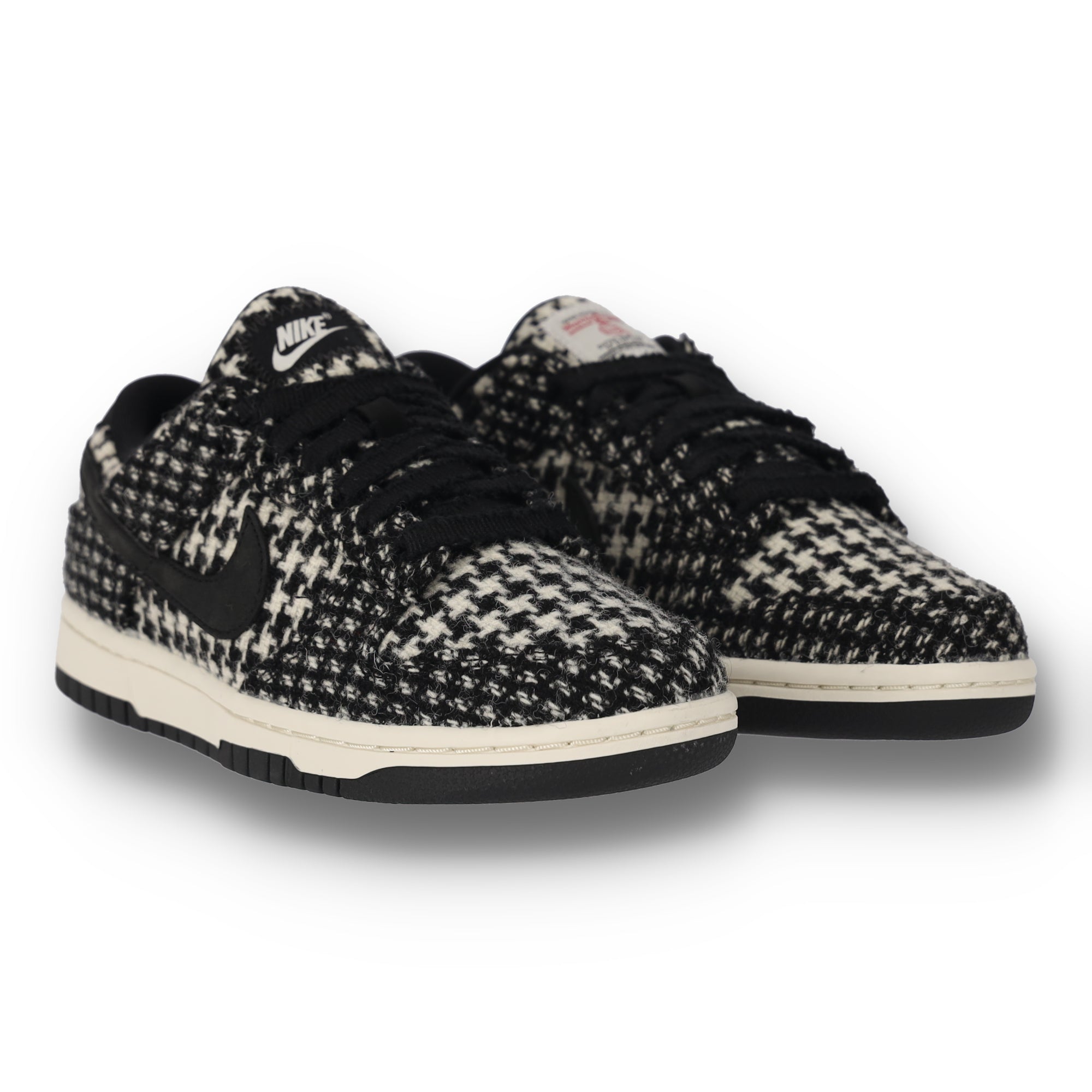 Dunk Low x Harris Tweed  Black and Phantom