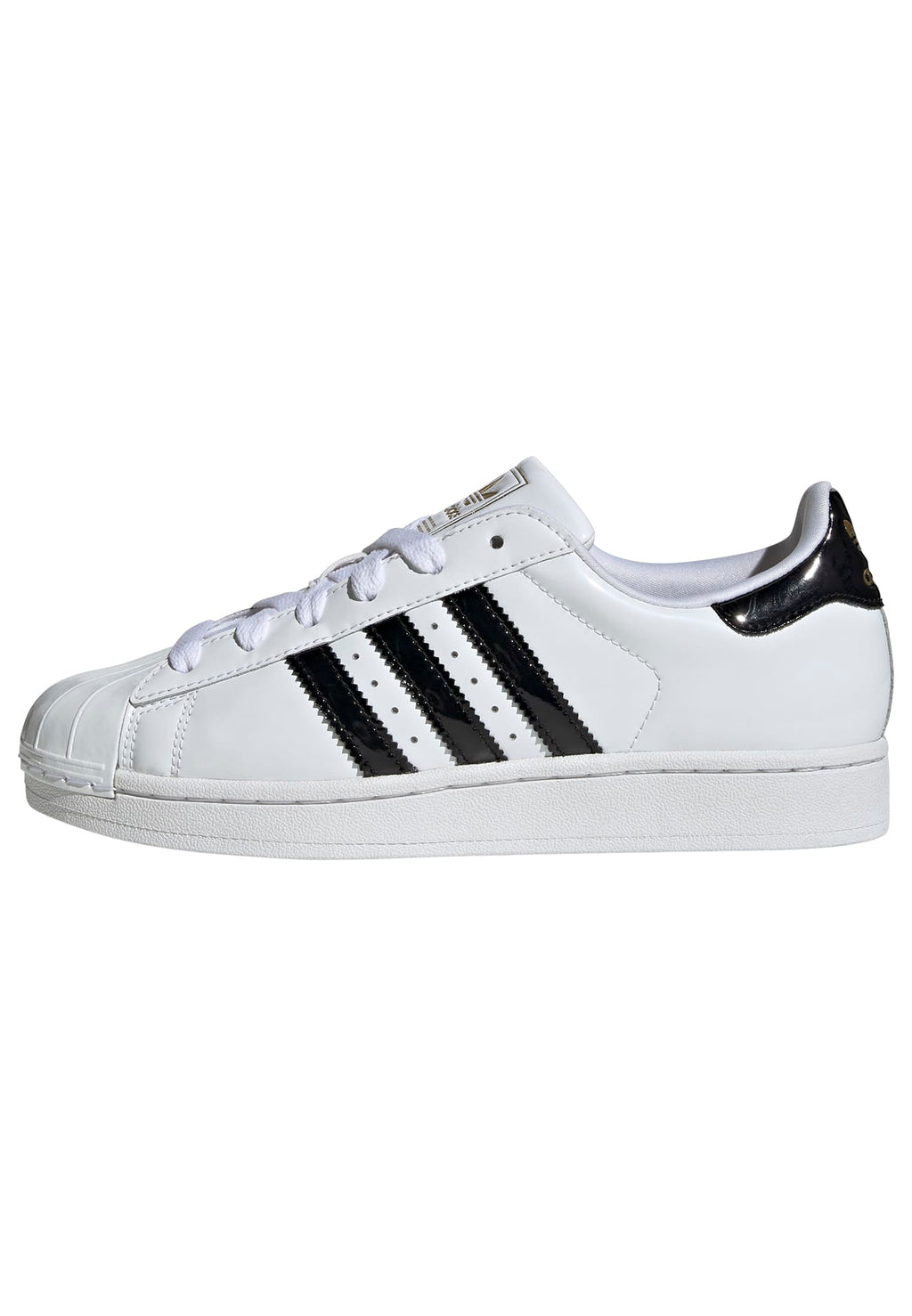 Superstar II White Patent Leather
