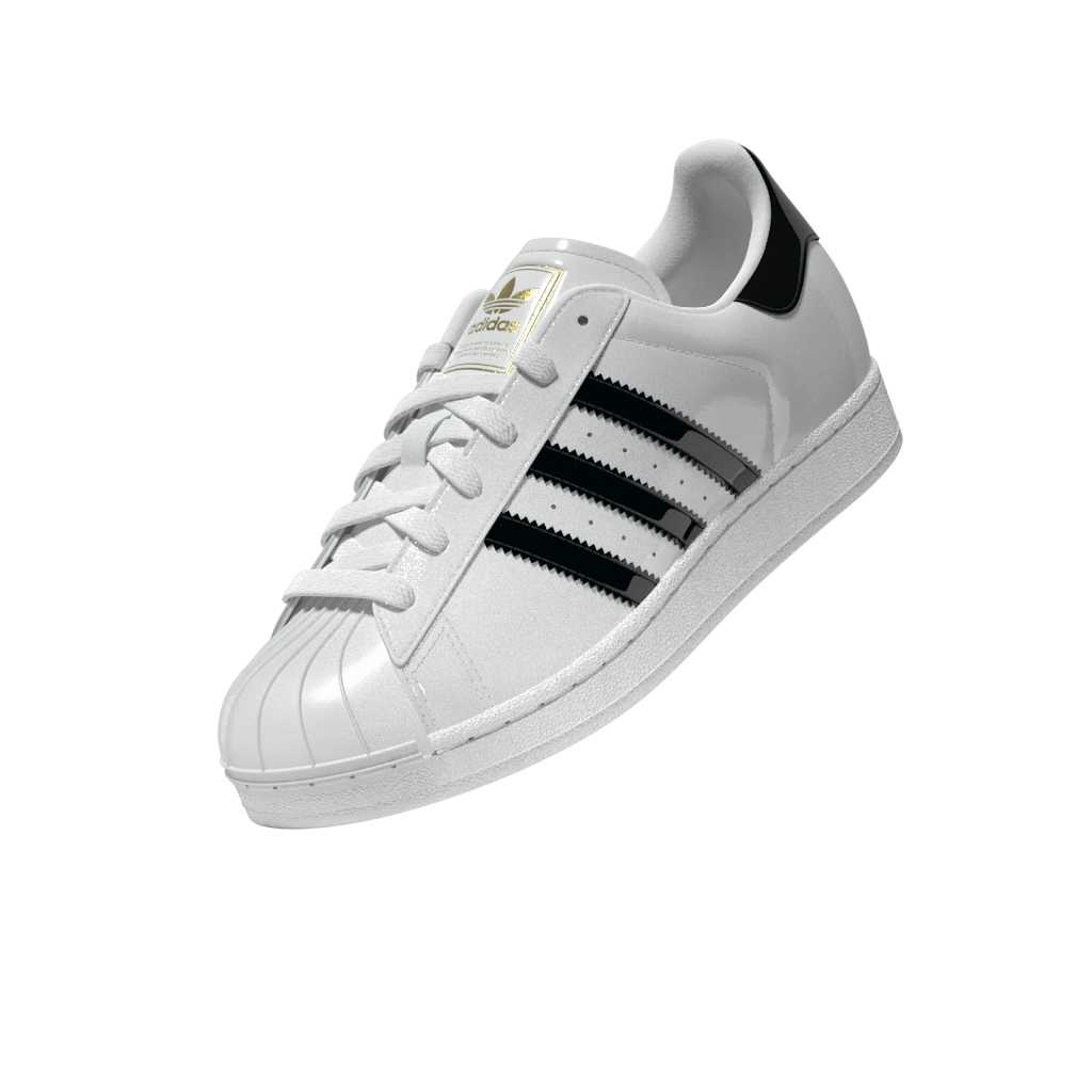 Superstar II White Patent Leather