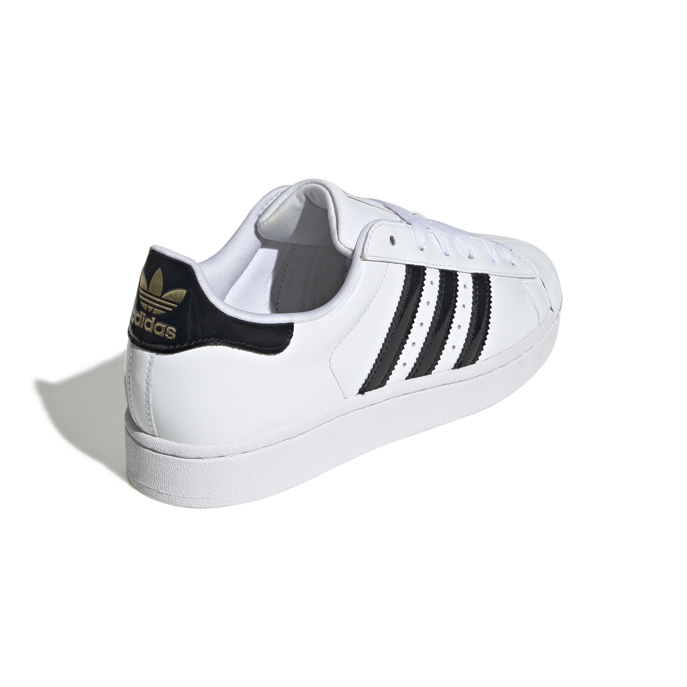 Superstar II White Patent Leather