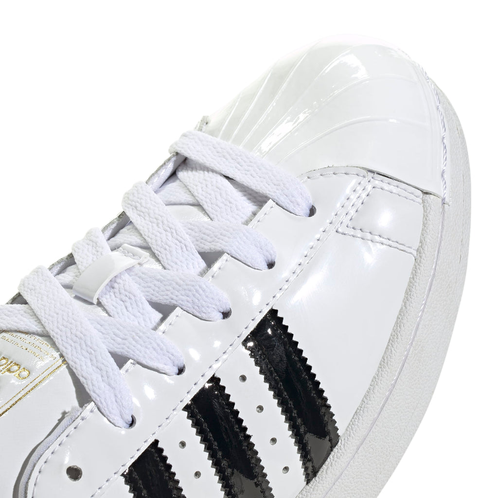Superstar II White Patent Leather