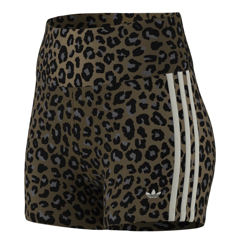Multicolor Leopard Booty Short