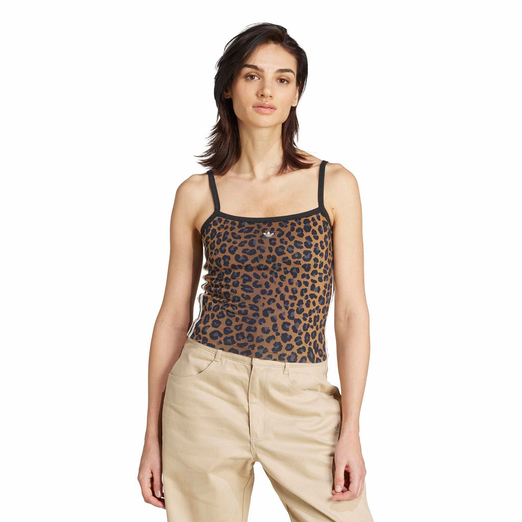 Leopard Tank Top brown