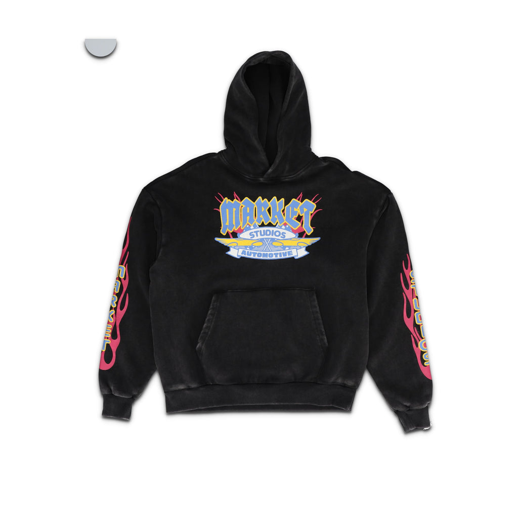 V12 Pirate Black Hoodie