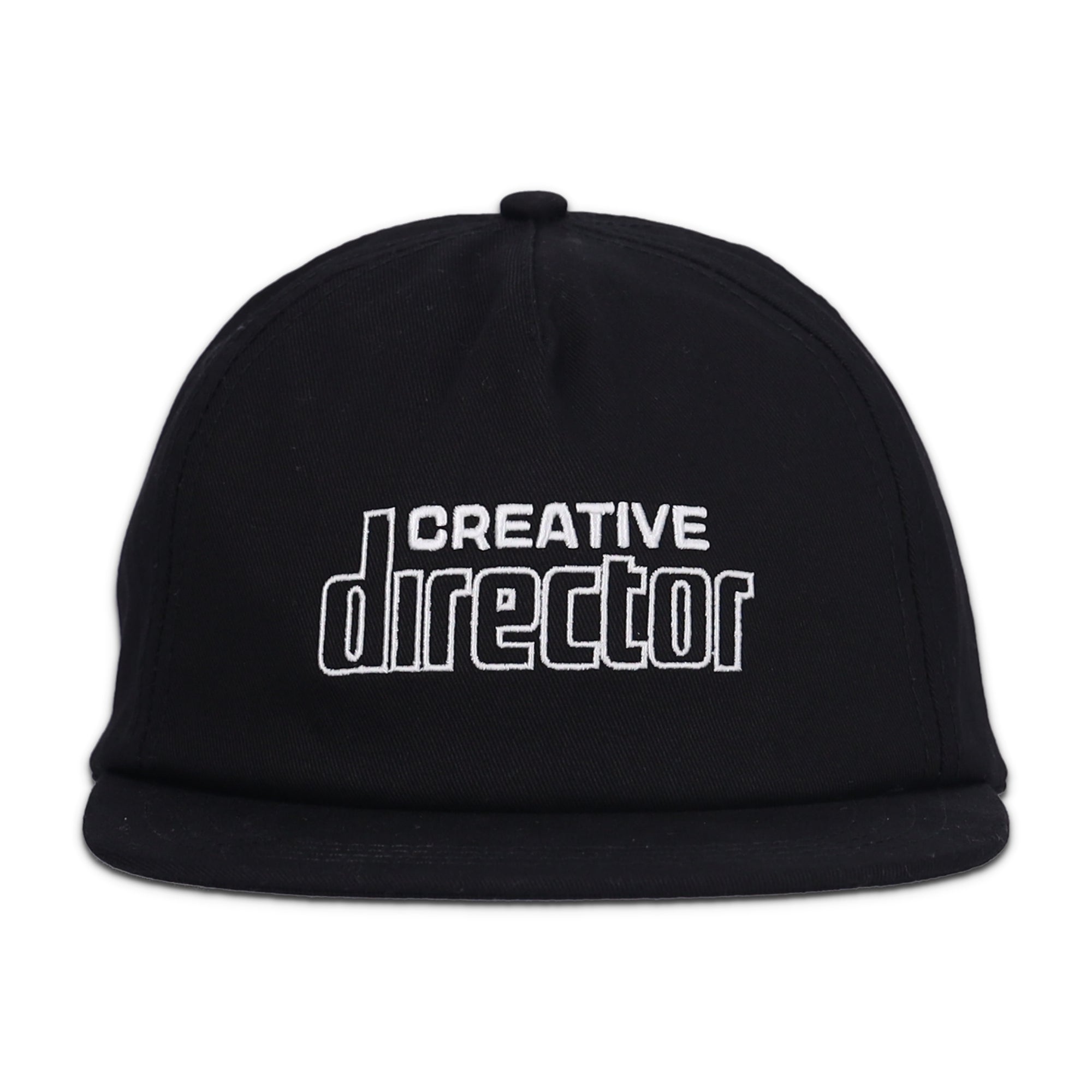 Creative Director 5 Panel Hat Black
