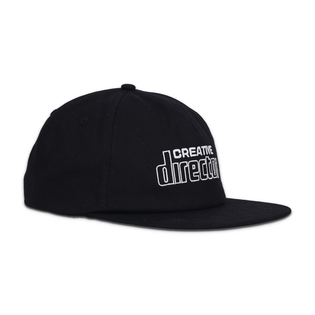 Creative Director 5 Panel Hat Black