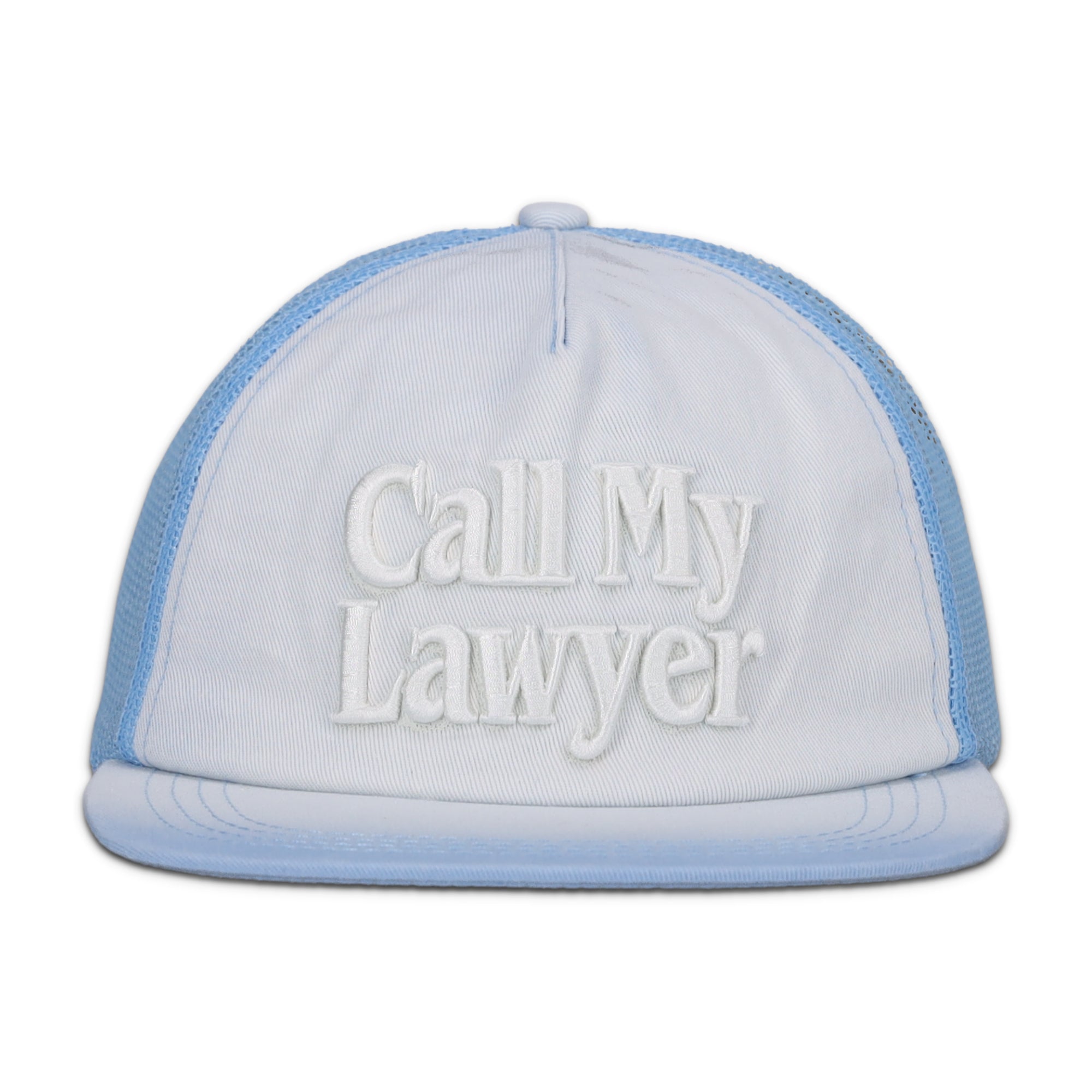 Call My Lawyer 3D 5 Panel Hat Blue