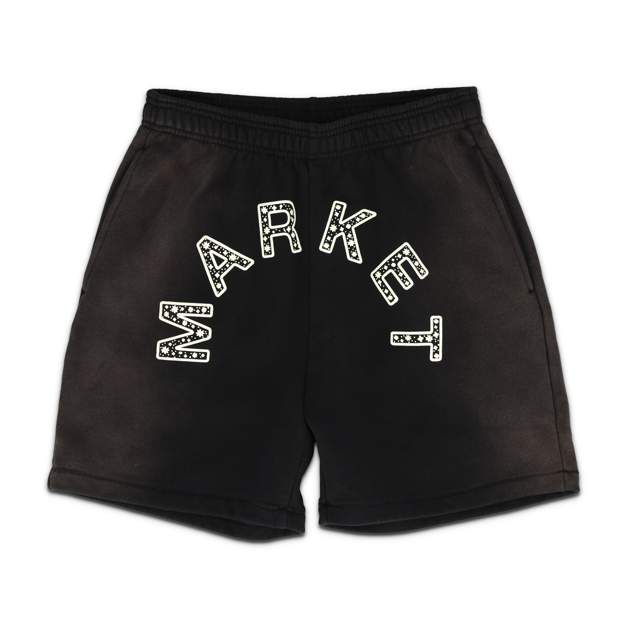 Starry Arc Fleece Short Black