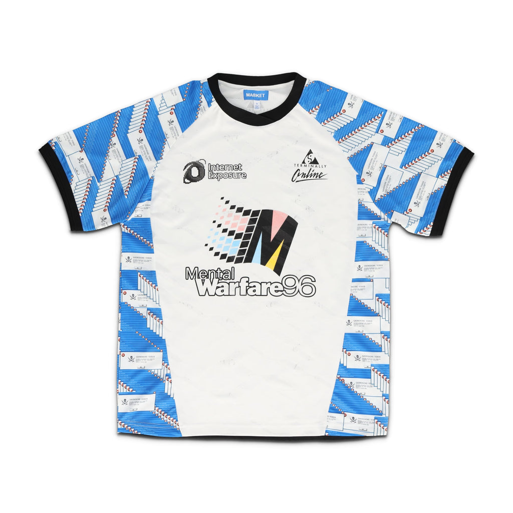 Terminally Online Soccer Jersey Tee