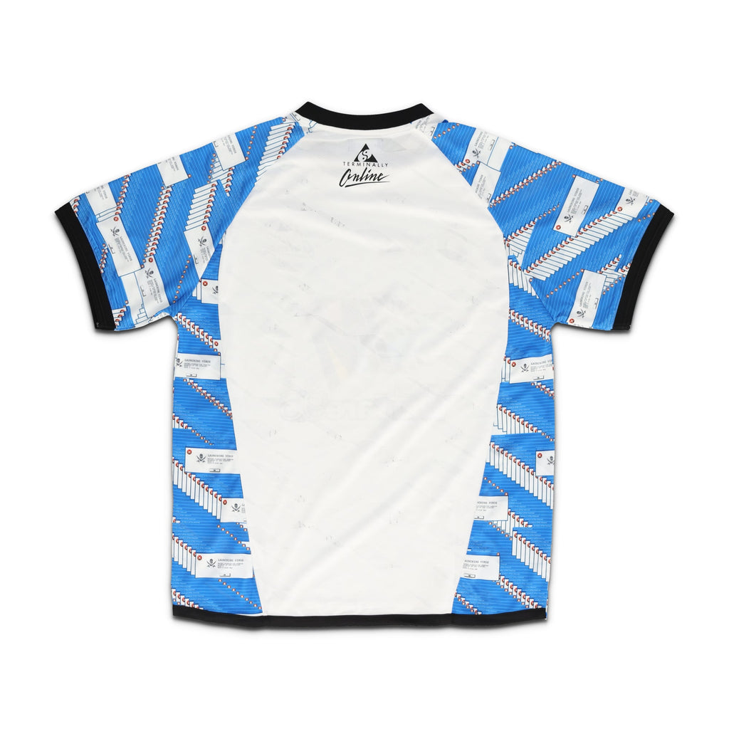 Terminally Online Soccer Jersey Tee