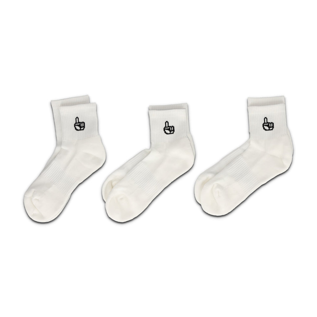 Only One Everyday Quarter Socks White
