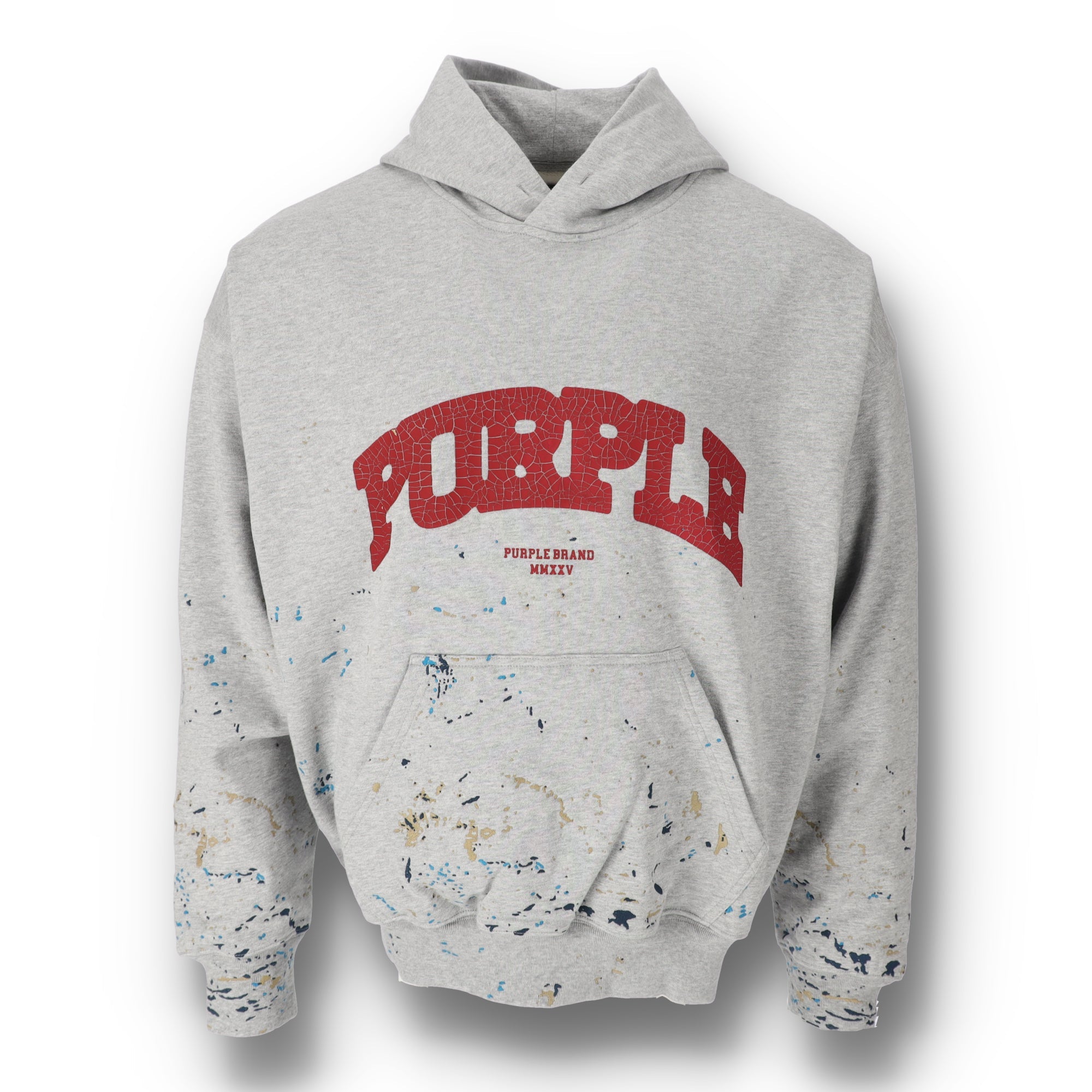 Fleece Po Gray Hoodie