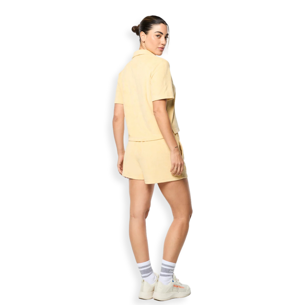 Edda Cropped Straw Shirt