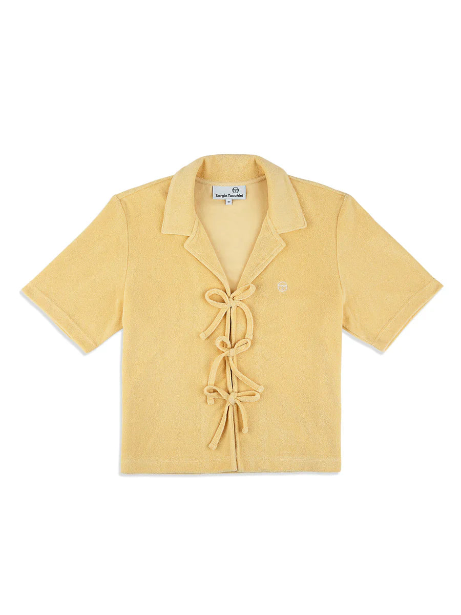 Edda Cropped Straw Shirt