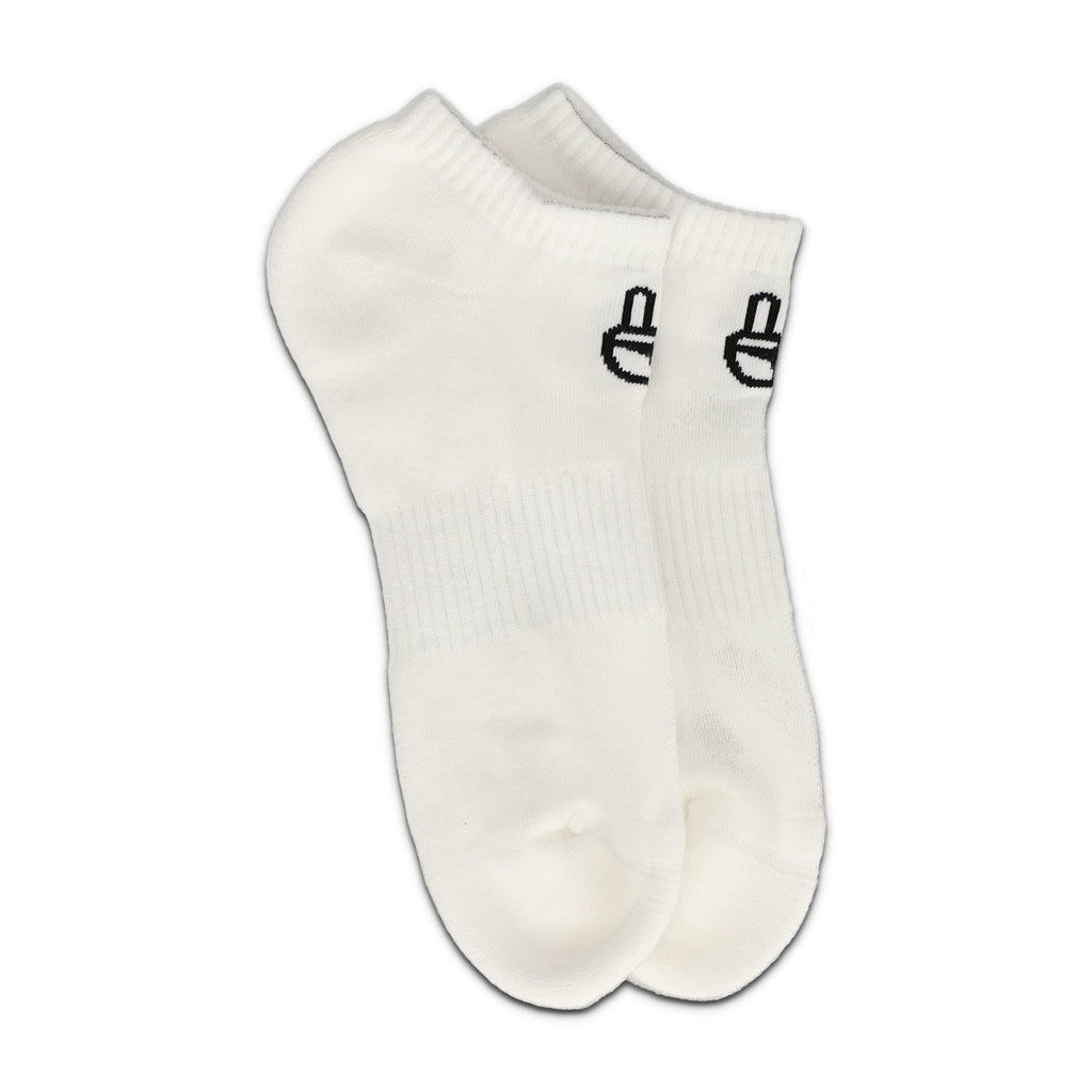 Only One Everyday Ankle No Show Socks White