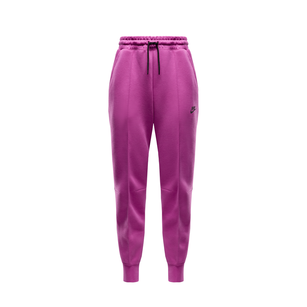 Tech Fleece Pleated Joggers in Purple