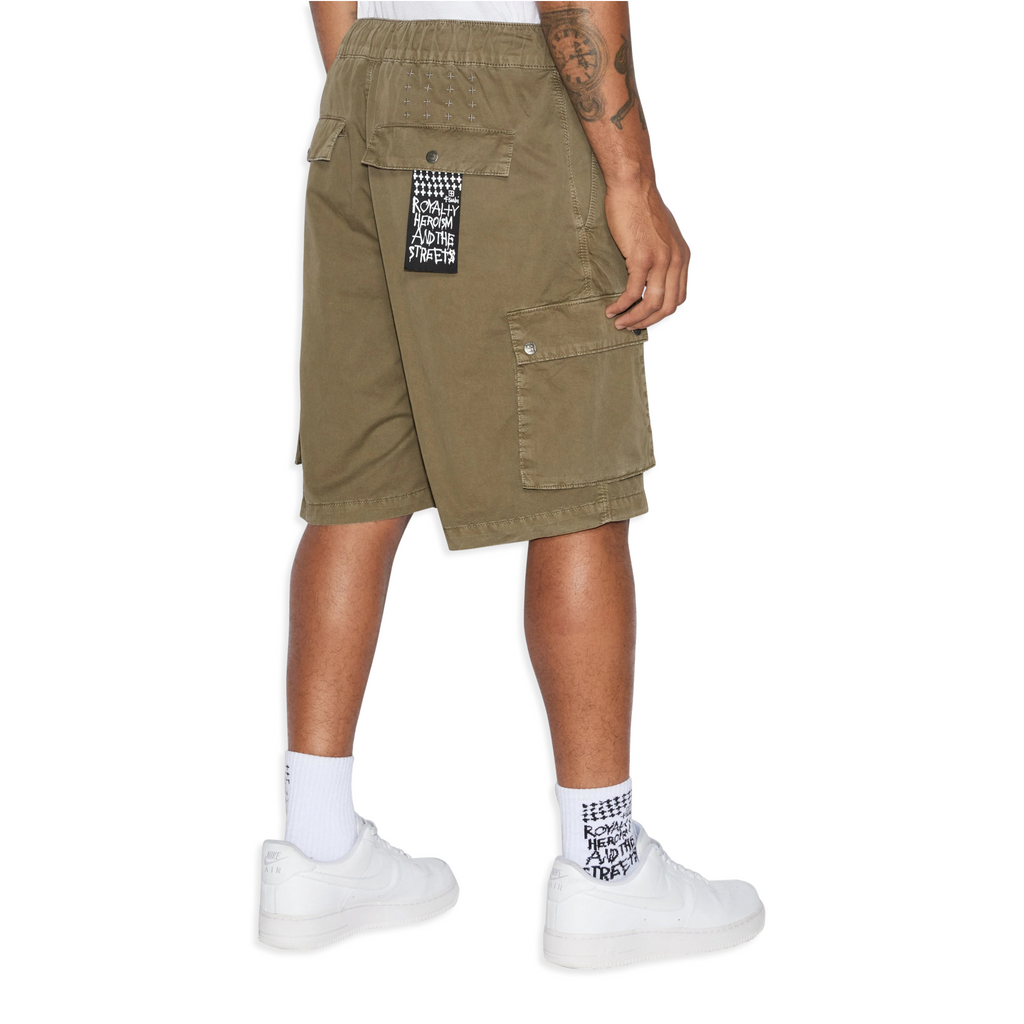 Krush Cargo Short Army Fade Short